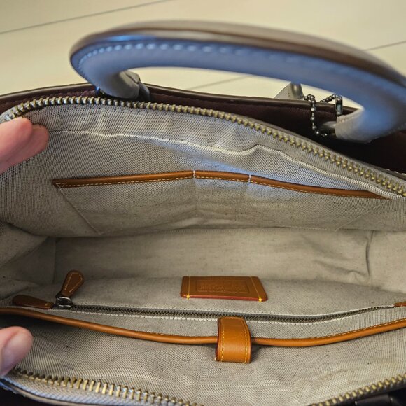 Coach Grey Rogue Briefcase - Picture 14 of 16